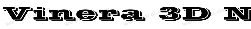 Vinera 3D Normal字体转换